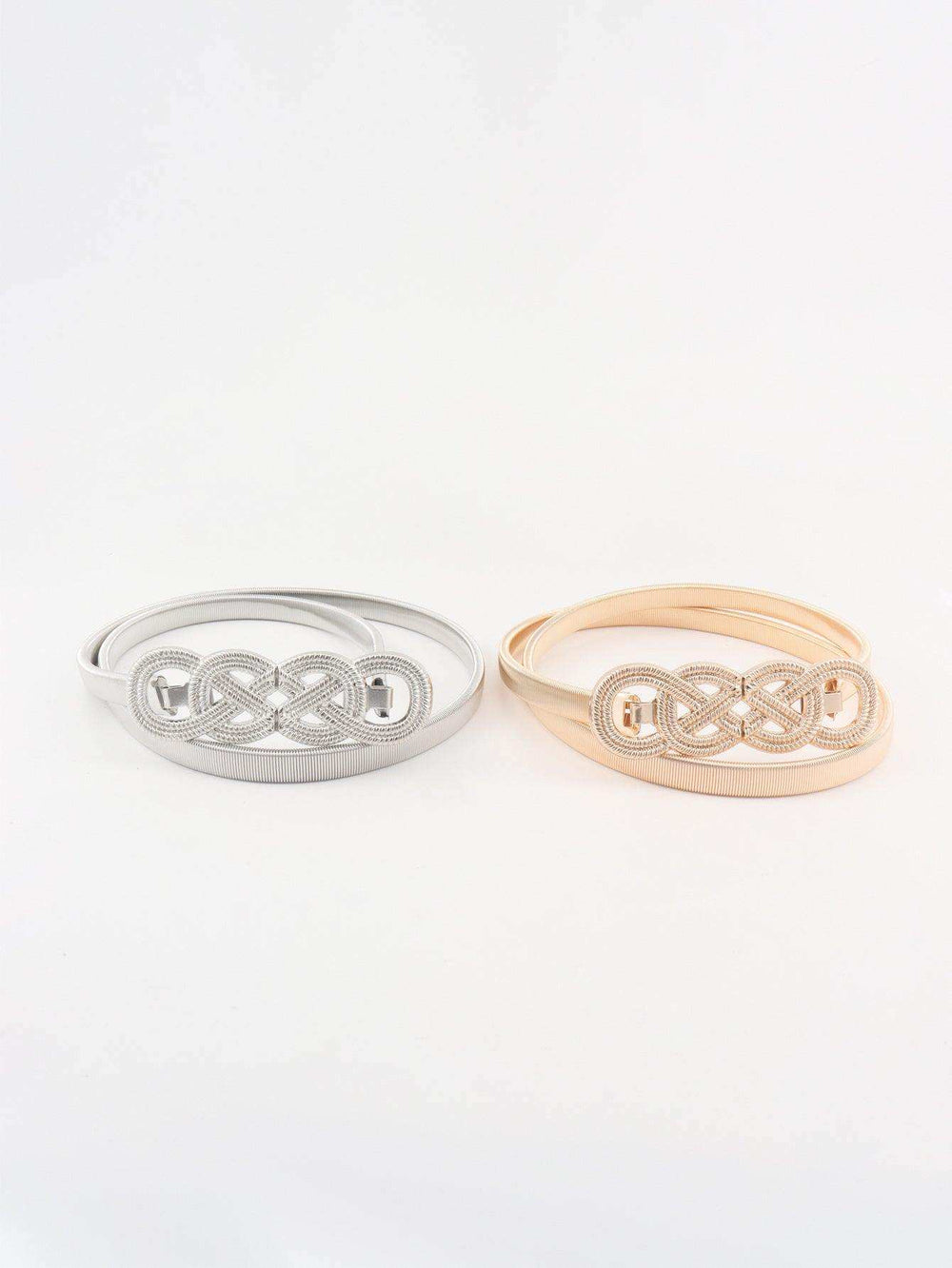 Knot Buckle Metal Belt - Trendsi - Flyclothing LLC