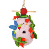 Felt Birdhouse - Hummingbird - Wild Woolies - Wild Woolies - Flyclothing LLC