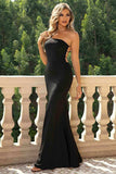 One-Shoulder Backless Maxi Dress - Trendsi - Flyclothing LLC