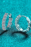 1.8 Carat Moissanite Hoop Earrings - Trendsi - Flyclothing LLC