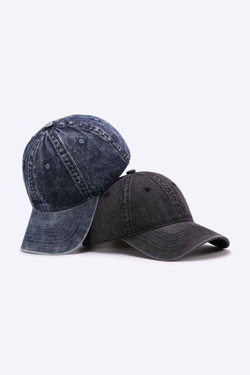 Plain Adjustable Baseball Cap - Trendsi - Flyclothing LLC