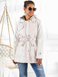 Full Size Hooded Jacket with Detachable Liner (Three-Way Wear) - Trendsi - Flyclothing LLC