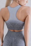 Gradient Sports Bra and Leggings Set - Trendsi - Flyclothing LLC