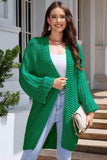 Open Front Longline Cardigan - Trendsi - Flyclothing LLC