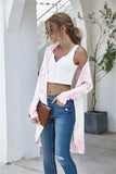 Tie-Dye Open Front Longline Cardigan - Trendsi - Flyclothing LLC