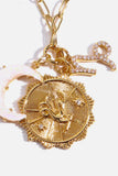Constellation and Moon Pendant Copper Necklace - Trendsi - Flyclothing LLC