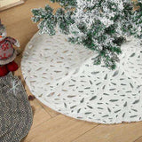 Feather Christmas Tree Skirt - Trendsi - Flyclothing LLC