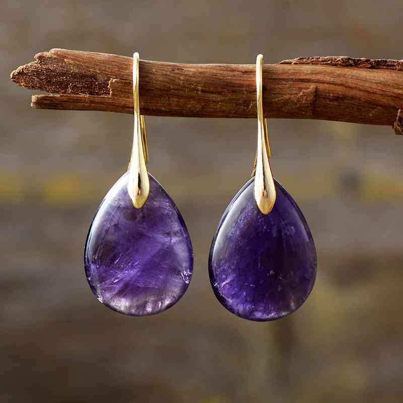 Crystal Dangle Earrings - Trendsi - Flyclothing LLC