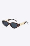Chain Detail Temple Cat Eye Sunglasses - Trendsi - Flyclothing LLC