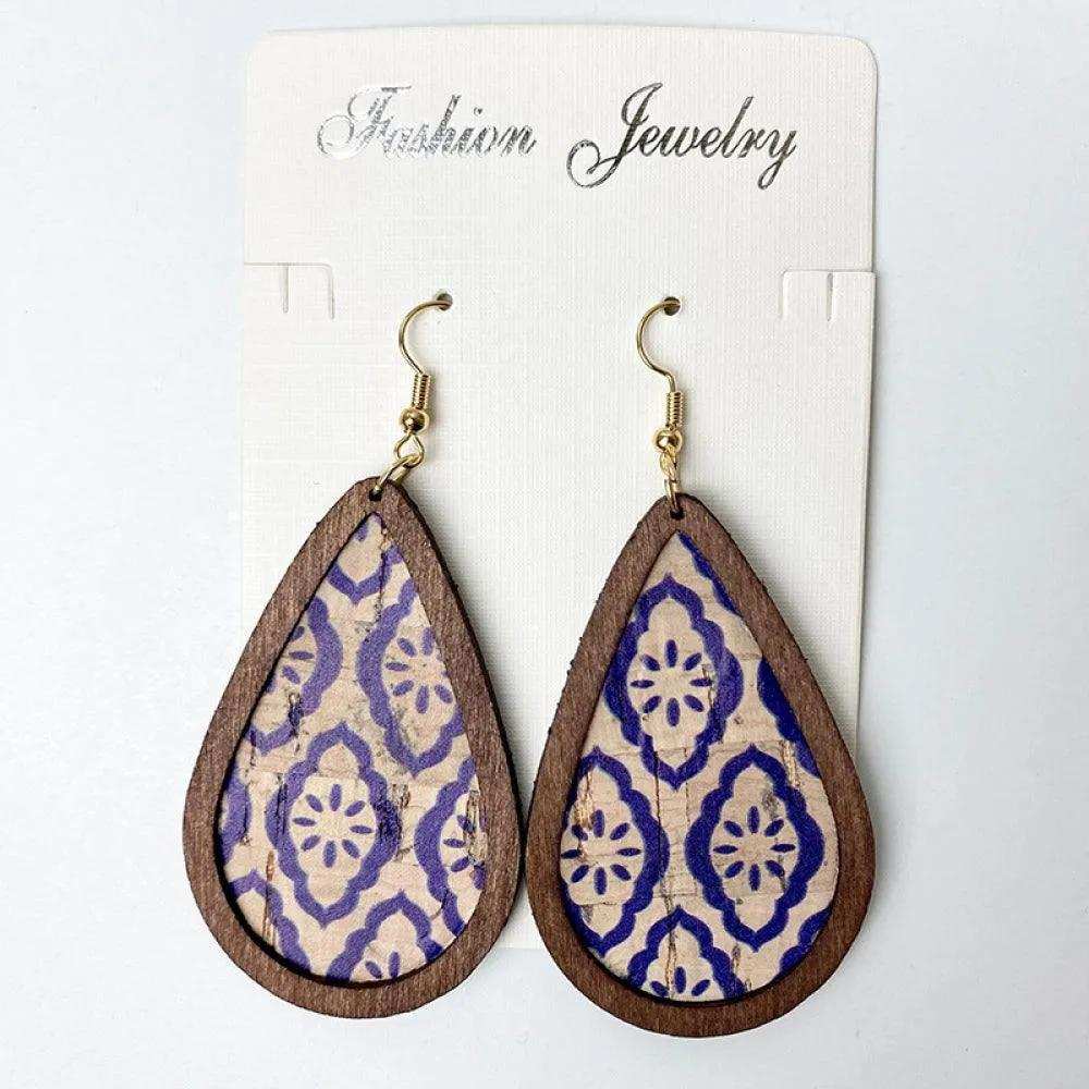 Teardrop Dangle Earrings - Trendsi - Flyclothing LLC