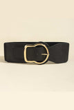 Zinc Alloy PU Leather Belt - Trendsi - Flyclothing LLC