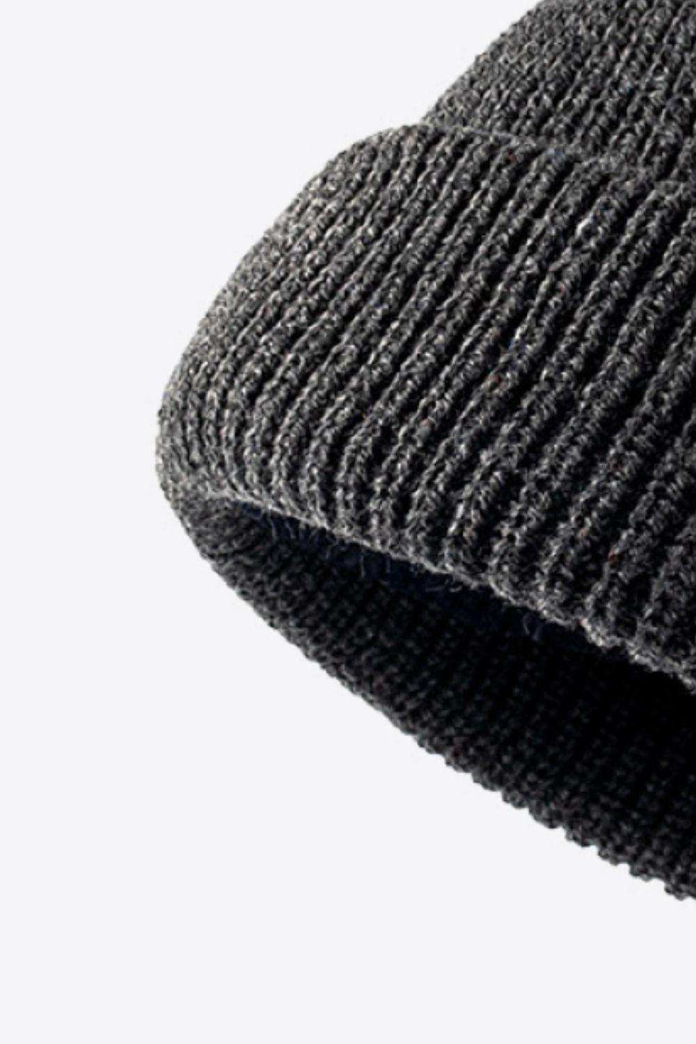 Calling For Winter Rib-Knit Beanie - Trendsi - Flyclothing LLC