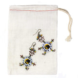 Recycled Tusker Bottle Cap Dancing Girl Earrings - Creative Alternatives - Creative Alternatives - Flyclothing LLC