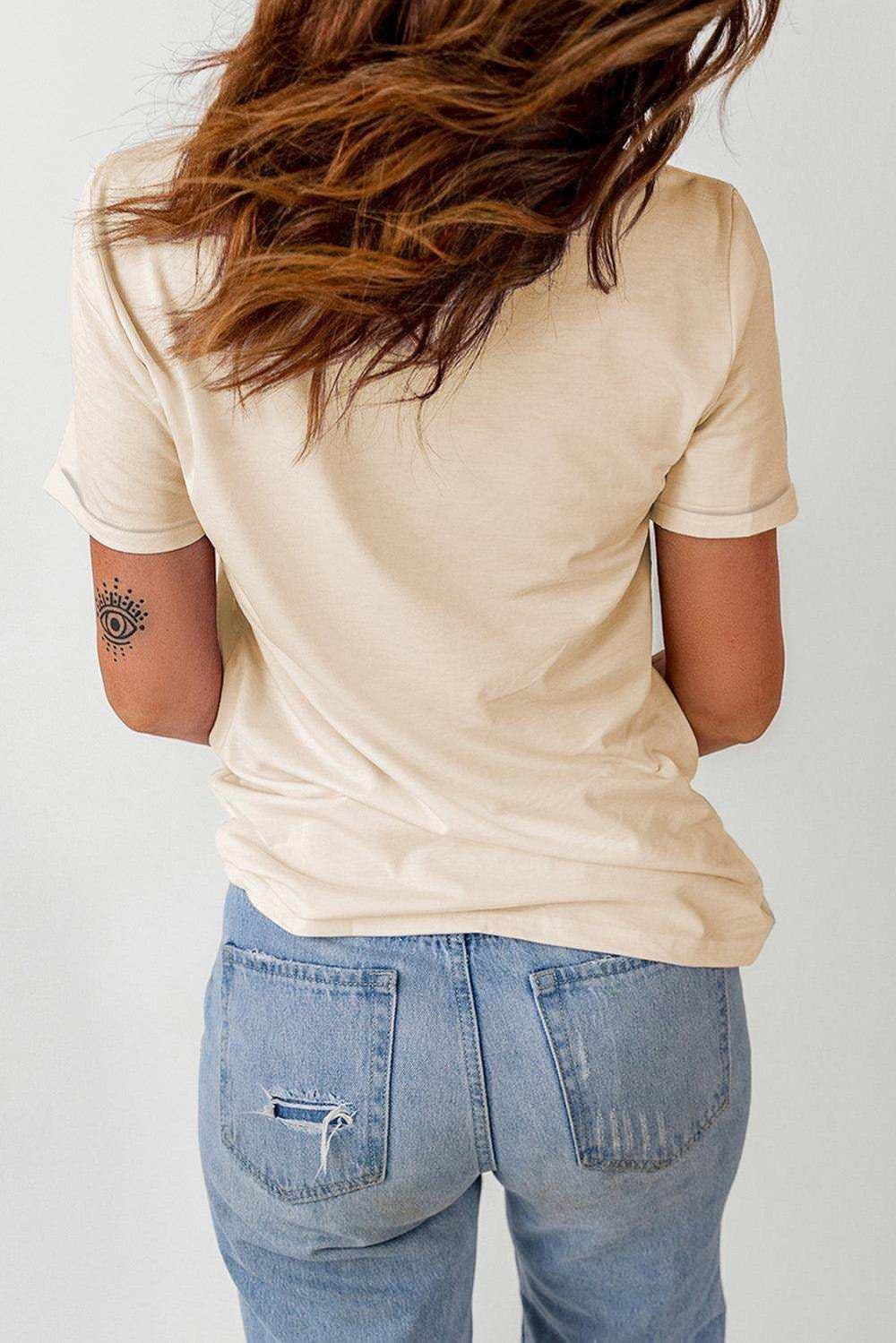 MOM Floral Graphic T-Shirt - Trendsi - Flyclothing LLC