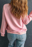LOVER Round Neck Dropped Shoulder Sweatshirt - Trendsi - Flyclothing LLC