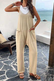 Pocketed Spaghetti Strap Overalls - Trendsi - Flyclothing LLC