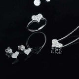 Moissanite 925 Sterling Silver Heart Bracelet - Trendsi - Flyclothing LLC