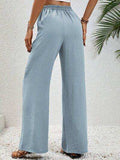 Wide Leg Drawstring Pants - Trendsi - Flyclothing LLC