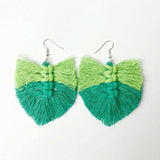 Fringe Detail Dangle Earrings - Trendsi - Flyclothing LLC