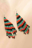 Christmas Beaded Earrings - Trendsi - Flyclothing LLC