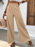 Full Size High Waist Wide Leg Pants - Trendsi - Flyclothing LLC