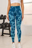 Tie-Dye High Waist Active Leggings - Trendsi - Flyclothing LLC