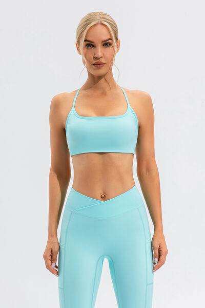 Crisscross Spaghetti Strap Active Cami - Trendsi - Flyclothing LLC