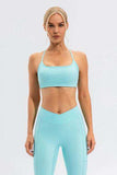Crisscross Spaghetti Strap Active Cami - Trendsi - Flyclothing LLC