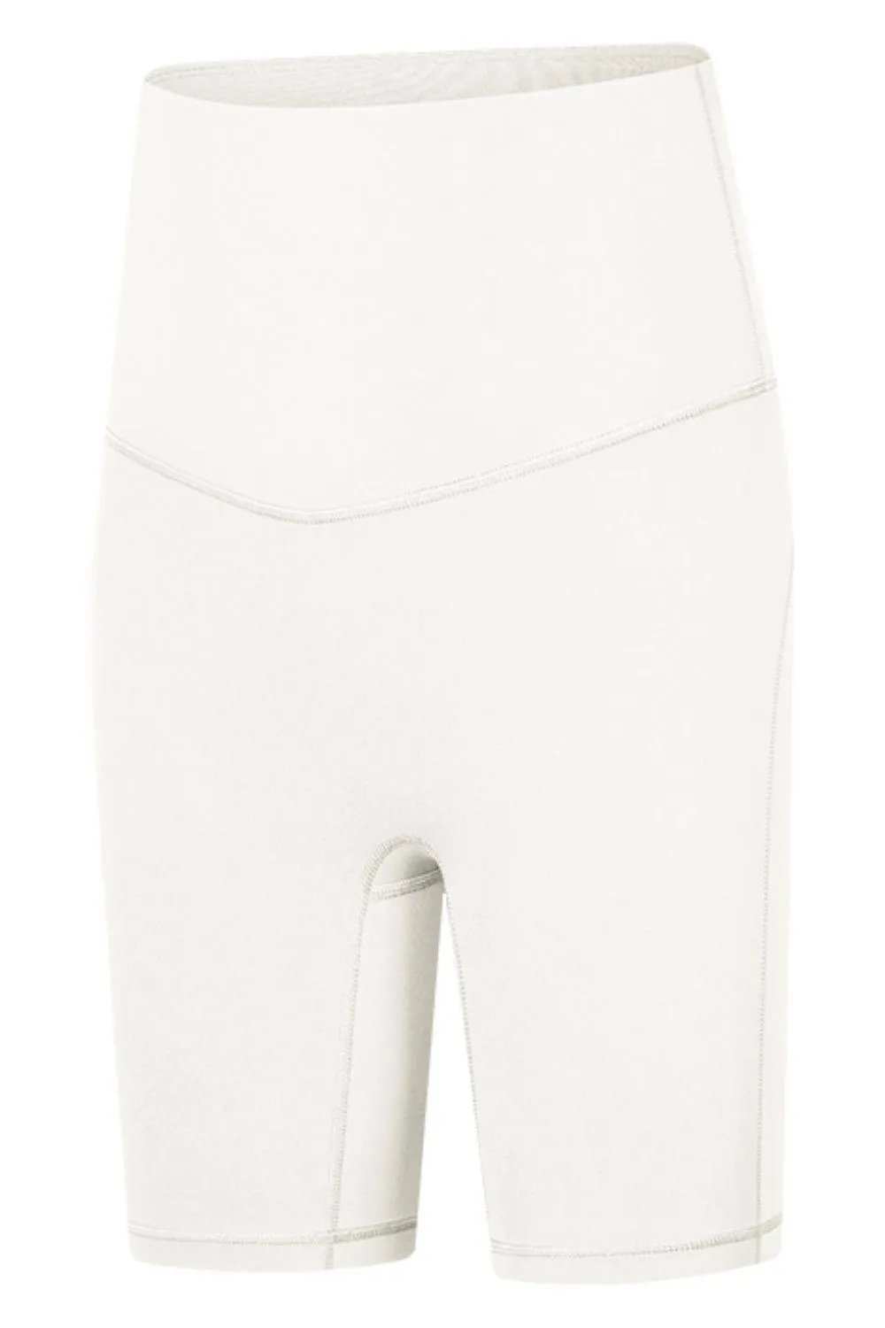 Seamless High-Rise Wide Waistband Biker Shorts - Trendsi - Flyclothing LLC