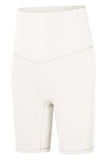 Seamless High-Rise Wide Waistband Biker Shorts - Trendsi - Flyclothing LLC