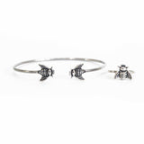 Honeybee Cuff Bracelet - Asha Handicrafts - Flyclothing LLC