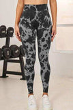 Tie-Dye High Waist Active Leggings - Trendsi - Flyclothing LLC