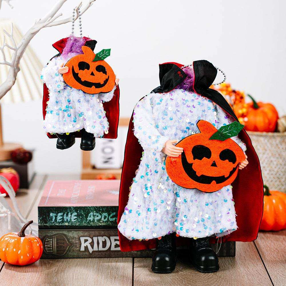 Two-Piece Sequin Halloween Hanging Widgets - Trendsi - Flyclothing LLC