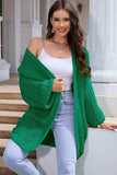 Open Front Longline Cardigan - Trendsi - Flyclothing LLC