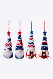 4-Piece Independence Day Knit Hanging Gnomes - Trendsi - Flyclothing LLC