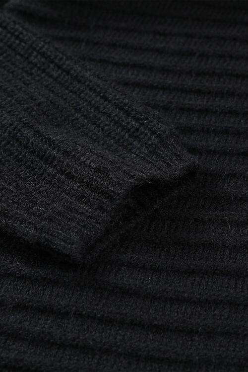 Open Front Longline Hooded Cardigan - Trendsi - Flyclothing LLC