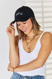 Zenana PARIS Embroidered Baseball Cap - Trendsi - Flyclothing LLC
