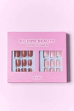 SO PINK BEAUTY Press On Nails 2 Packs - Trendsi - Flyclothing LLC