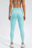 High Waist Active Leggings with Pockets - Trendsi - Flyclothing LLC