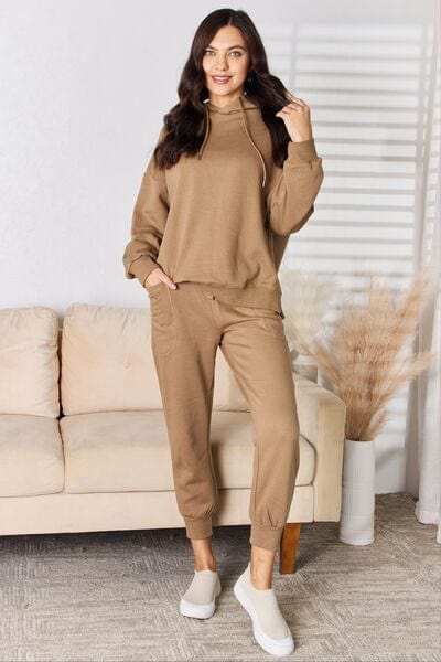 RISEN High Rise Relaxed Joggers - Trendsi - Flyclothing LLC