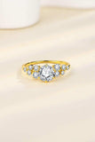 1 Carat Moissanite 925 Sterling Silver Ring - Trendsi - Flyclothing LLC