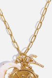 Constellation and Moon Pendant Copper Necklace - Trendsi - Flyclothing LLC