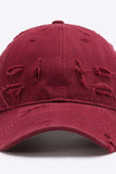 Distressed Adjustable Baseball Cap - Trendsi - Flyclothing LLC