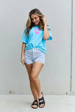 Sweet Claire "More Beach Days" Oversized Graphic T-Shirt - Trendsi - Flyclothing LLC