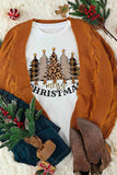 MERRY CHRISTMAS Graphic T-Shirt - Trendsi - Flyclothing LLC