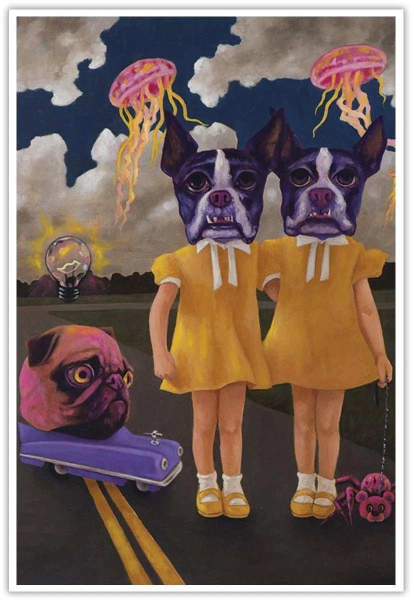 Sean Madden Binky's Dream 12 x 18 Art Print - Sean Madden - Flyclothing LLC