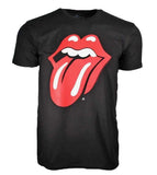 Rolling Stones Tongue T-Shirt Black - Rolling Stones - Flyclothing LLC