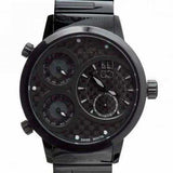 Curtis & Co Big Time World 57mm 4 Time Zone Carbon Fiber Black Dial Watch - Curtis and Co Watches - Flyclothing LLC