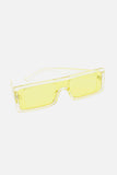 Polycarbonate Frame Rectangle Sunglasses - Trendsi - Flyclothing LLC