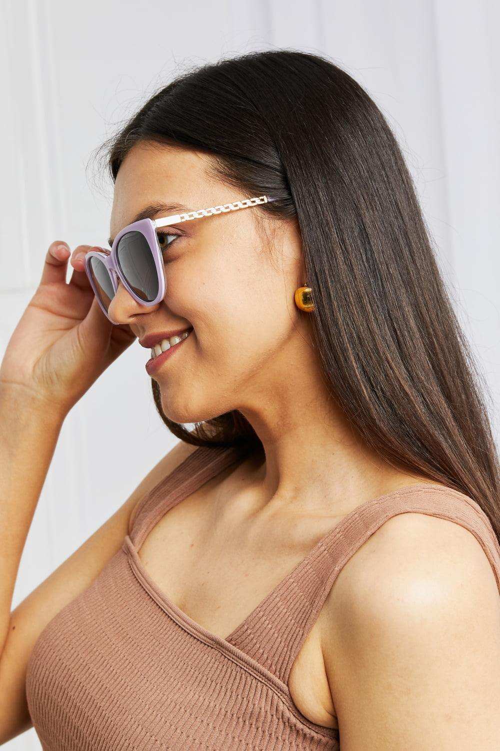 Cat-Eye Acetate Frame Sunglasses - Trendsi - Flyclothing LLC